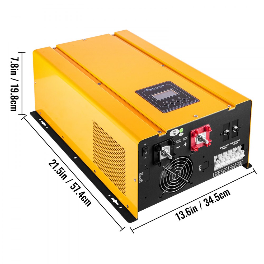 Vevor Invertitore Potenza 4000w Inverter Onda Sinusoidale Pura Frequenza Bassa