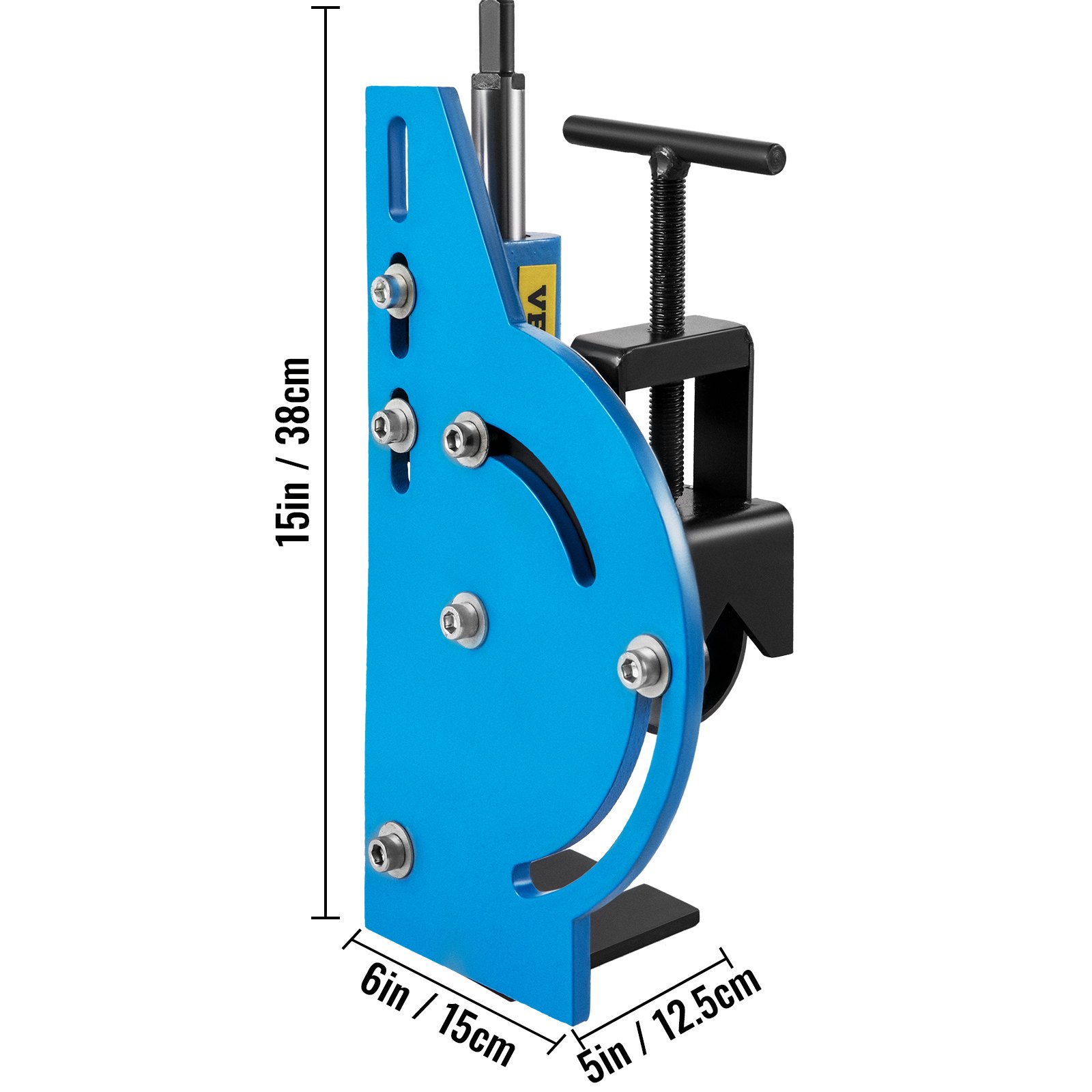 VEVOR 0-60 Gradi Tubi e Tubature Dentellatore GQKJPN12 Capacità 7,1 cm a 5,4 cm Sega a Tazza Tubo Dentellatore Tubo Piegatubi è ampiamente applicato in