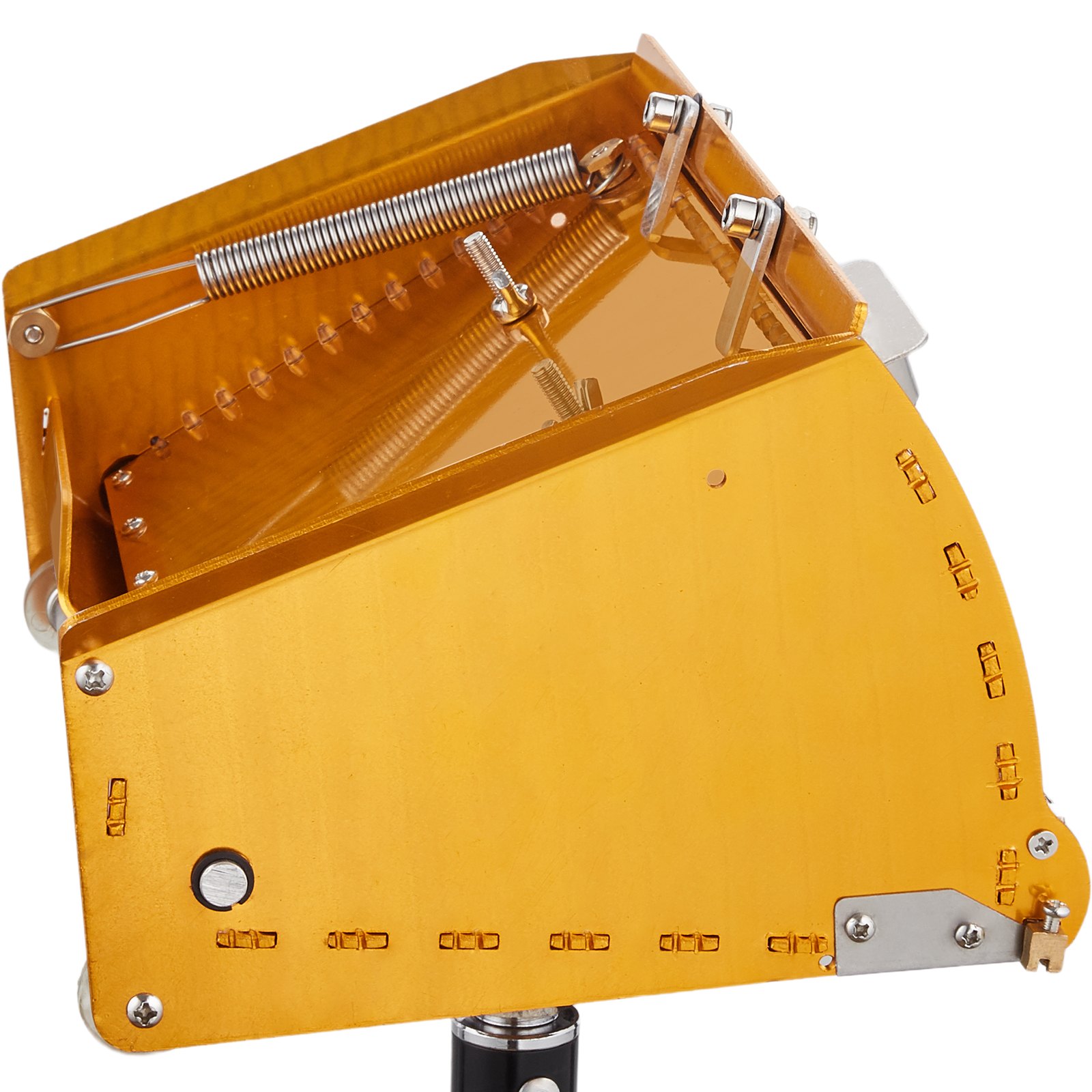 VEVOR Scatola piatta per cartongesso Scatola per fango di finitura 25,4 cm Mastice per muro composto 2 lame bonus