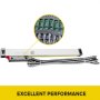 VEVOR Righello Elettronico 250MM per Bilancere Lineari ad Alta Precisione per Bilance con Fresatrice con Accessori