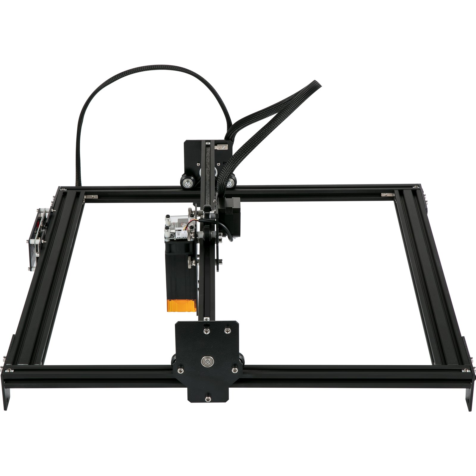 VEVOR Pro Macchina per Incisione Laser, 410 x 400 mm Potenza 5,5 W 6000 mm/min Incisione Laser in Lega di Alluminio per Carta, Legno, Pelle, Stoffa, Plastica, Acrilico, Superficie Metallica Verniciata