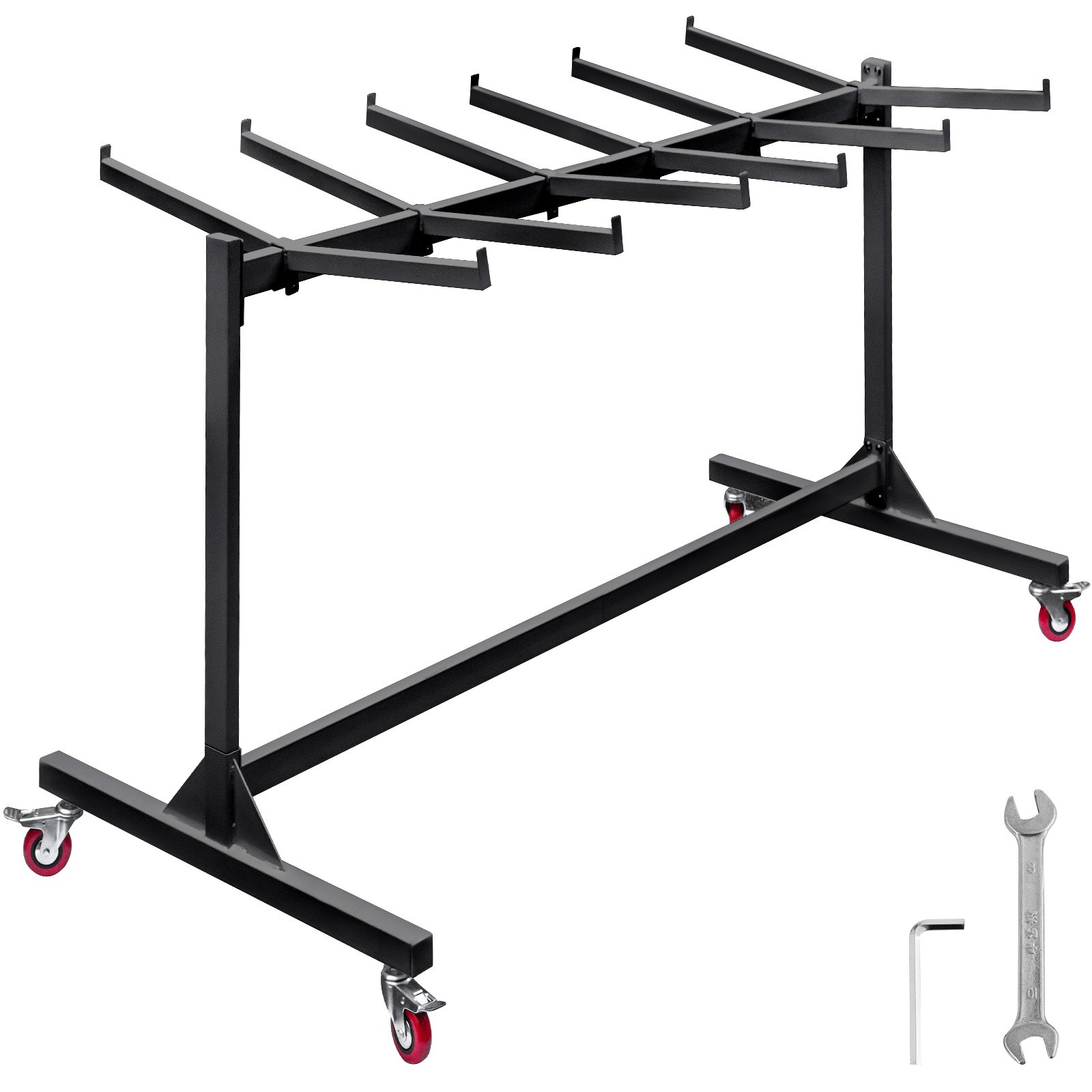 Carrello Per Sedie Pieghevole Capacità 42 Sedie 170kg supporto Sedie Pieghevole