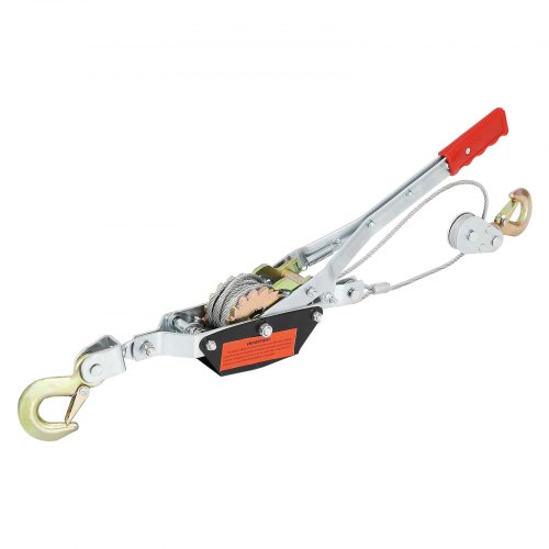 VEVOR Power Puller Come Along Verricello 2 Ton 4409 lbs Paranco per carichi pesanti 2 Ganci