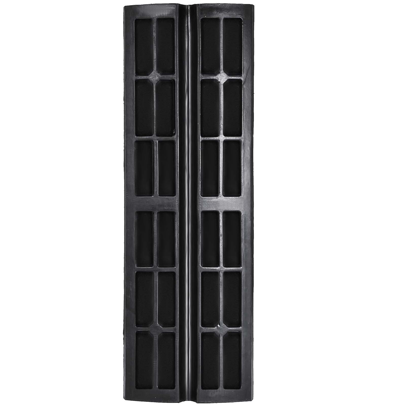 VEVOR Protezione Cavo in Gomma da Pavimento Capacità di Carico 10 T, Passacavo 123x40x6,6 cm, Riduttore di Velocità per Protezione dei Cave Elettrico per Garage Banchina di Carico Parcheggio