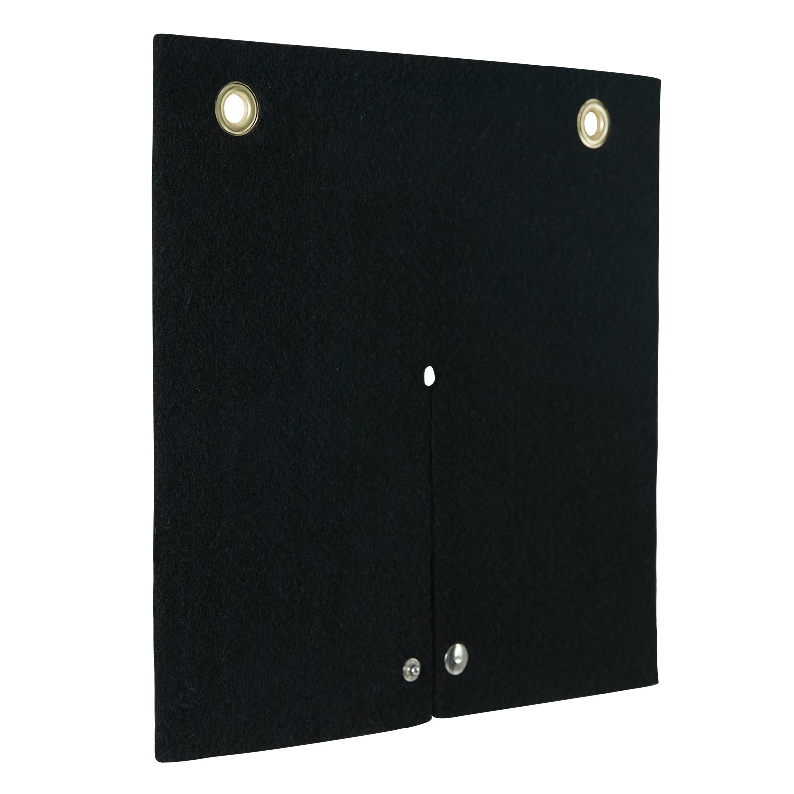 VEVOR Coperta per Saldatura Ignifuga, 305x305mm Coperta Antincendio in Fibra di Carbonio Resistente al Calore 982 ℃ Tappetino di Protezione Torcia Propano con Occhielli in Metallo per Tubi in Rame