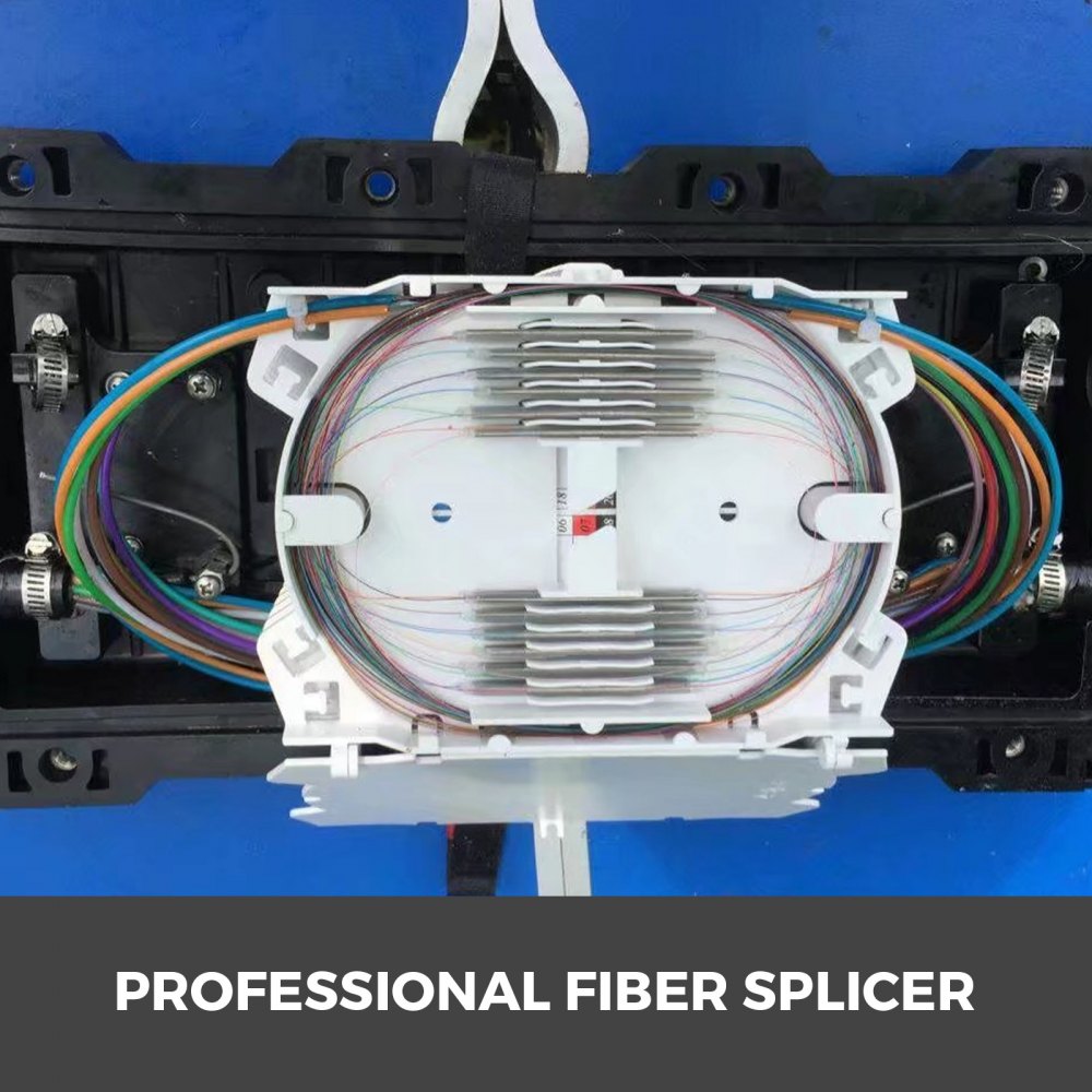 Kit Saldatura Fibra Ottica Saldatrice Macchina Giuntatrice Fusione Automatico