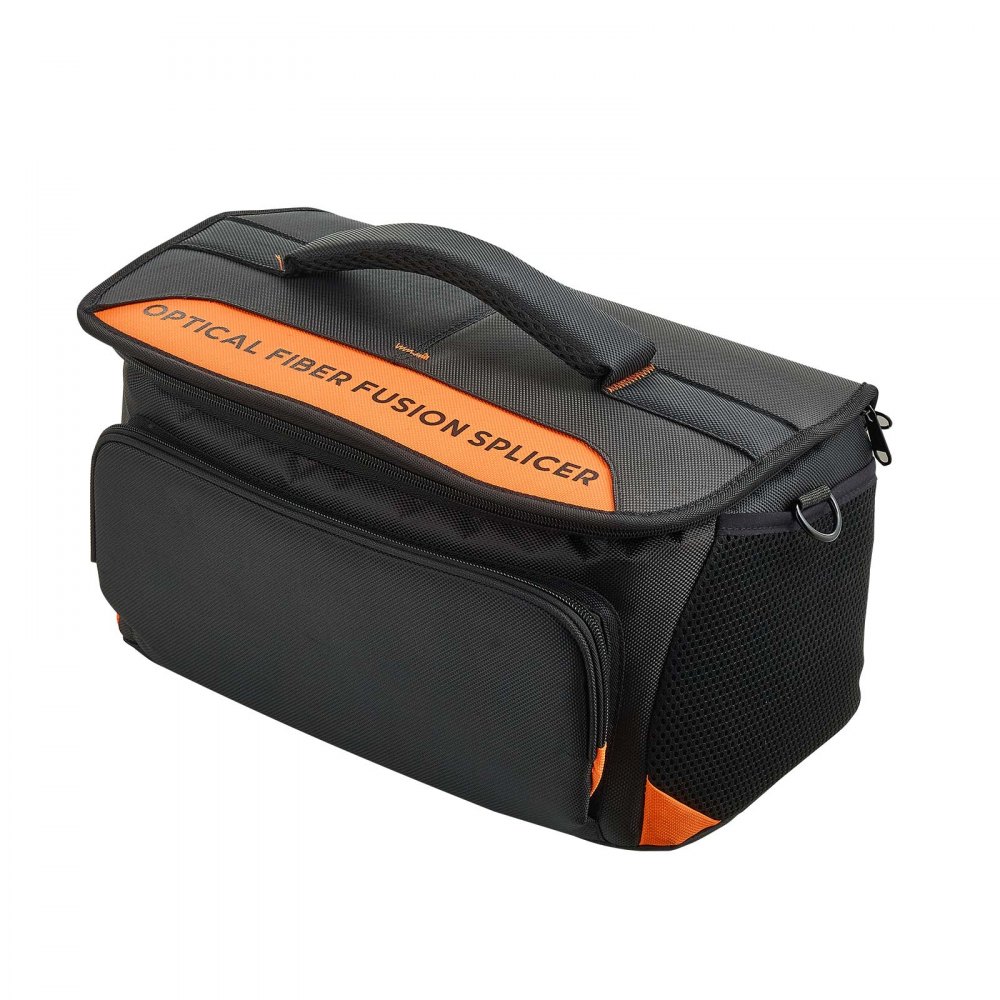 VEVOR Giuntatrice per Fibra Ottica AI-5 Pro a 6 Motori Batteria da 5200 mAh Tempo di Giunzione di 8s e Riscaldamento di 18s Allineamento del Nucleo Schermo LCD da 5Pollici Supporto Universale 3 in 1