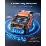 VEVOR Giuntatrice per Fibra Ottica AI-9 a 6 Motori Tempo di Giunzione di 5s, Riscaldamento di 15 s, Allineamento del Nucleo, Batteria da 7800 mAh, Touchscreen da 5 Pollici, Supporto Universale 3 in 1