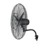 VEVOR Ventilatore da Parete Industriale, 760 mm, Ventilatore Oscillante a Muro con Nebulizzazione, IP44, 3 Velocità, Flusso d'Aria Potente, Controllo Meccanico, per Palestre e Ambienti Commerciali