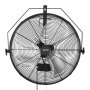 VEVOR Wall Mount Fan, 505 mm Wall Mounted Hanging Fan, 3-Speed, Long Airflow Distance, Adjustable Rotation Angle, Mechanical Control, Powerful for Industry, Commercial, Garage, Workshop, Gym, 2 Pack
