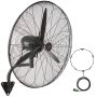 VEVOR Misting Fan, 74.9 cm, Waterproof Industrial Fan, 3 Speeds, 9500 CFM, Commercial or Residential Fan for Cooling Warehouses, Greenhouses, Workshops