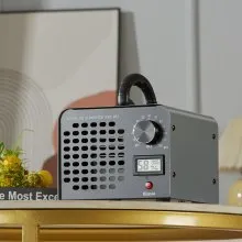 VEVOR Generatore di Ozono Purificatore d'Aria 36000 mg/h Generatore Ozono per Sanificare Aria Commerciale Industriale 115W Grande Capacità 0-120 Min. Timer Regolabile, Generatore Ozono Uso Commerciale