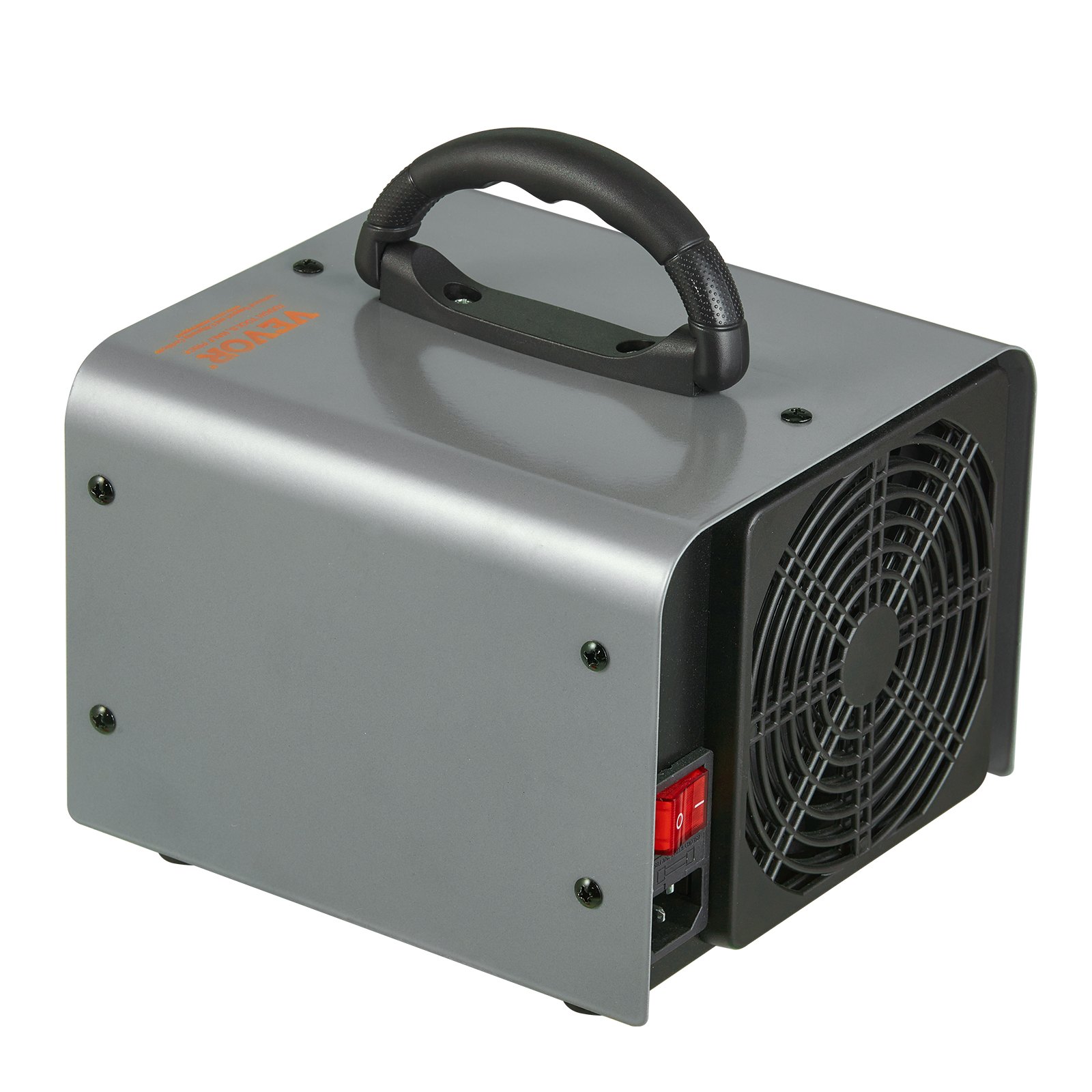 VEVOR Generatore di Ozono Purificatore d'Aria 36000 mg/h Generatore Ozono per Sanificare Aria Commerciale Industriale 115W Grande Capacità 0-120 Min. Timer Regolabile, Generatore Ozono Uso Commerciale