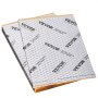 VEVOR Tappetino Fonoassorbente 1,3 mm Isolamento Acustico per Auto 4,8m² Materiale Fonoassorbente per Veicoli Gomma Butilica 248,9 x 398,8 mm, Tappetino Tagliabile Isolante Antirumore per Veicoli Auto