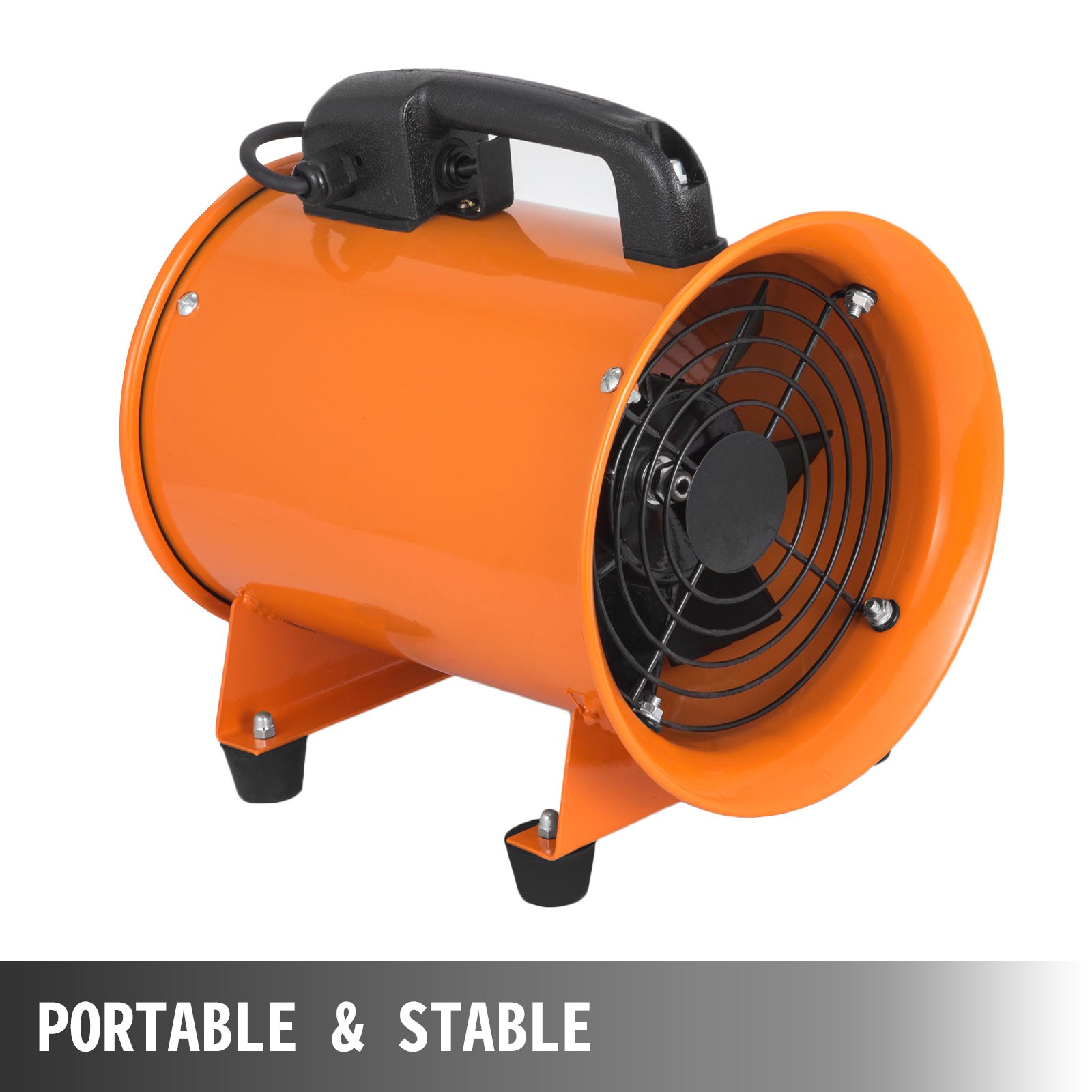 8" Ventilatore Industriale Estrattore Assiale Aspiratore ∅200mm 2800 R/min
