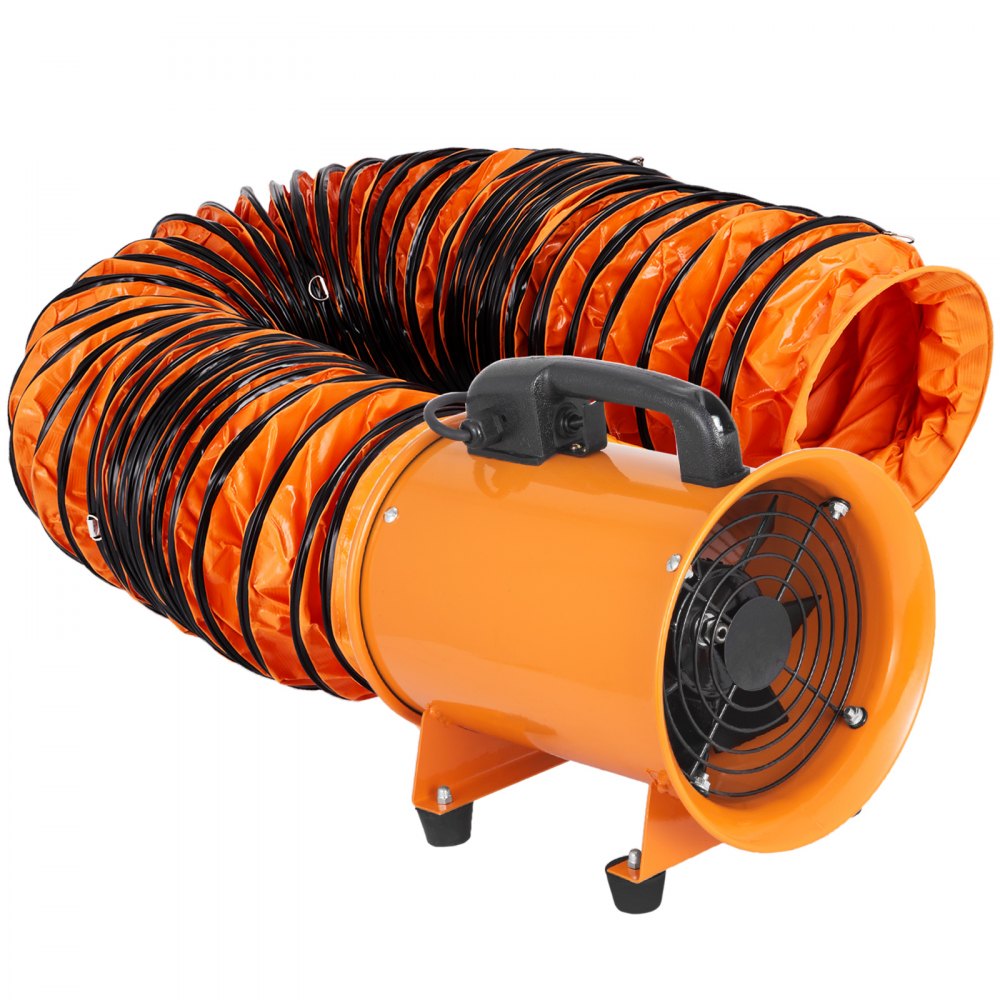 Ventola Estrattore Aspiratore Di Fumi Ventilatore Da 200mm Condotto In Pvc Da 5m