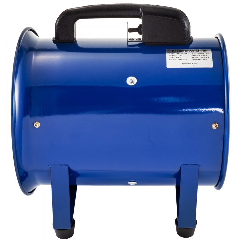 Ventola Ventilatore Industriale φ250mm 190w 2600r/min Soffiatore Centrifugo