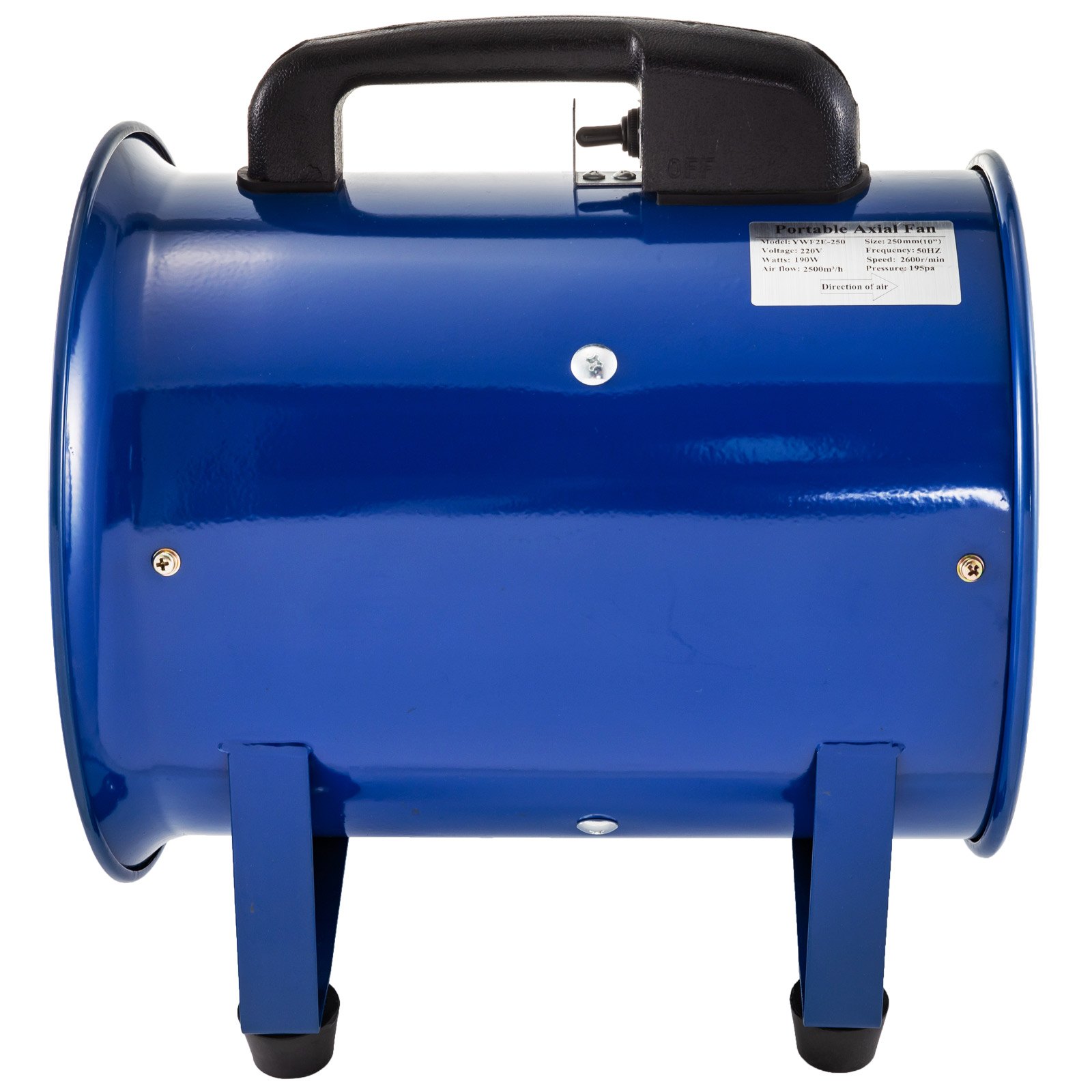 Ventola Ventilatore Industriale φ250mm 190w 2600r/min Soffiatore Centrifugo