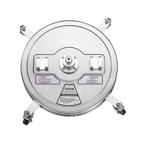 Idropulitrice Per Superfici 60 Cm Con 4 Ruote - Acciaio Inox, 276 Bar, Per Pavimenti E Giardino - Foto 5