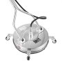 VEVOR Pulitore per Superfici 41,9 cm con Ruote per Pavimenti in Acciaio, Accessorio per Idropulitrice con Manico Rialzato, per Cemento, Terrazze, Patio e Vialetti, Max 4000 PSI, Attacco da 3/8 pollici