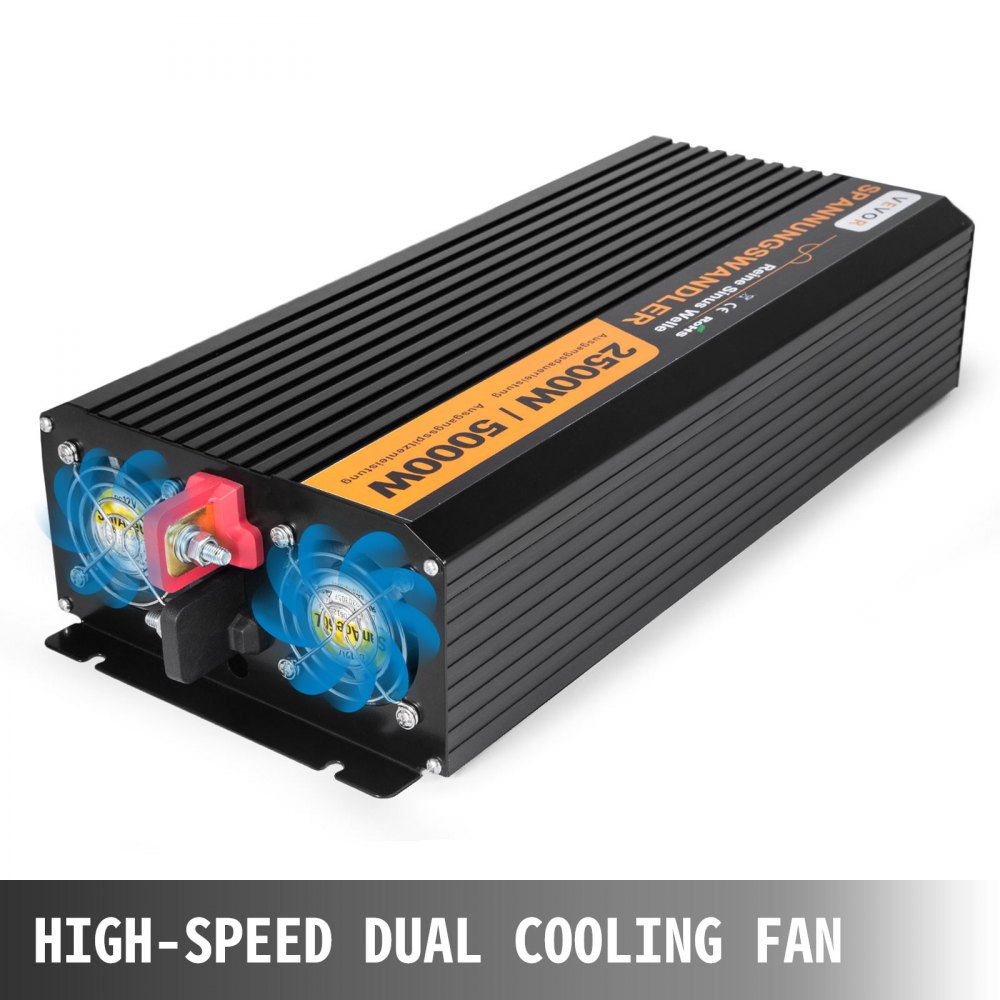Power Inverter 2500w 5000w 12v 220v Onda Sinusoidale Pura Convertitore Softstart