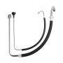 VEVOR Set di Tubi Flessibili di Aspirazione e Linee di Reflusso, in Lega di Alluminio e Gomma, per Spruzzatori di Vernice, Compatibile con Macchine per Spruzzatura Airless e Verniciatura di Linee