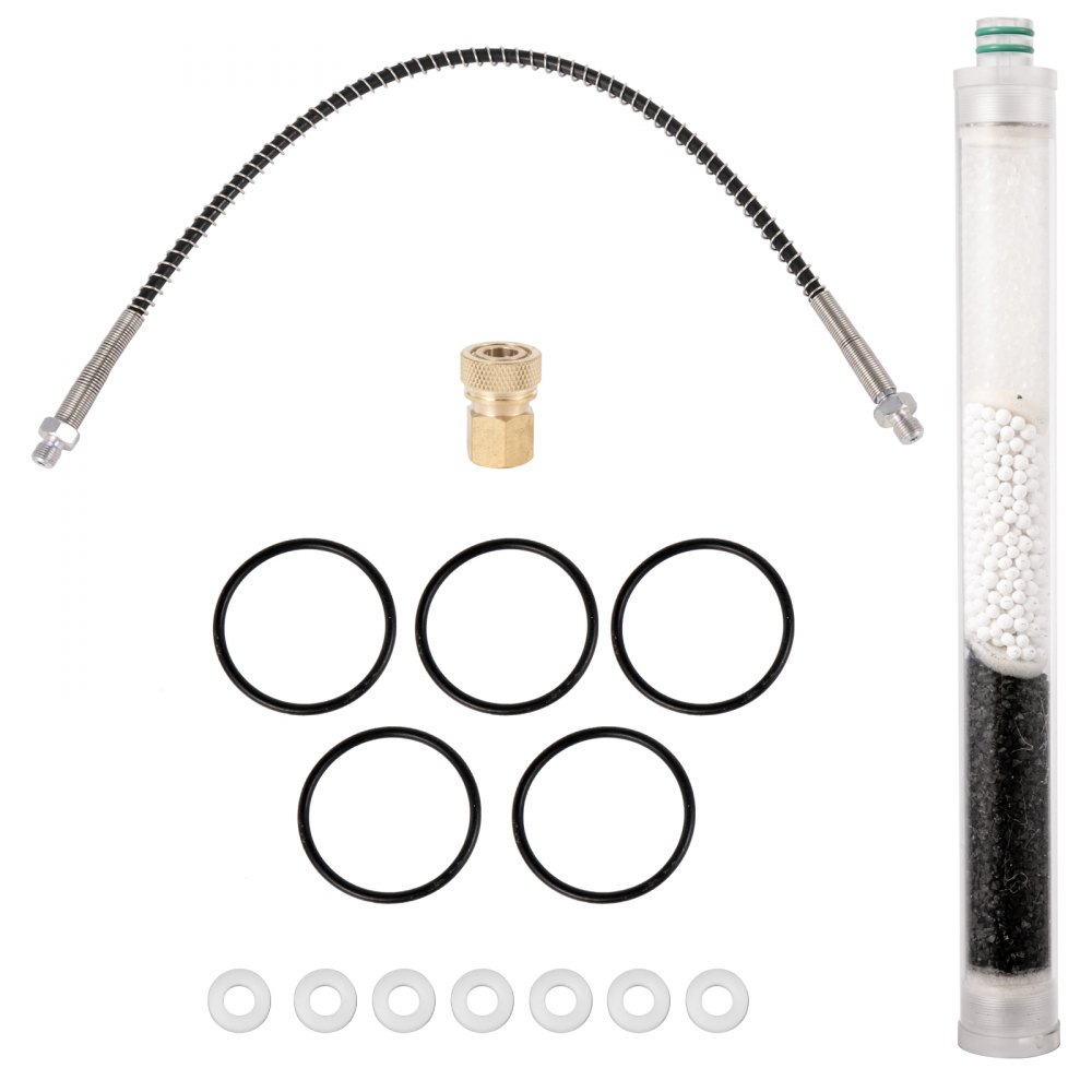 Vevor Filtro Separatore Acqua Olio Per Compressori D'aria Ad 30 Mpa Pressione