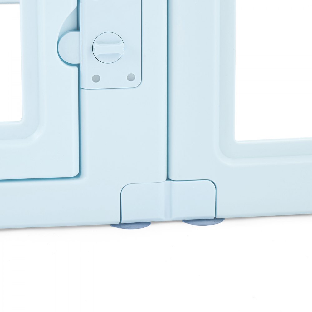 VEVOR Box per Parto di Cani Cuccioli 1930x1245x765mm, Recinto per Parto in Plastica per Cani Taglia Grande, Impermeabile con Finestre Trasparenti Serratura per Porta, Kit per Animali Domestici