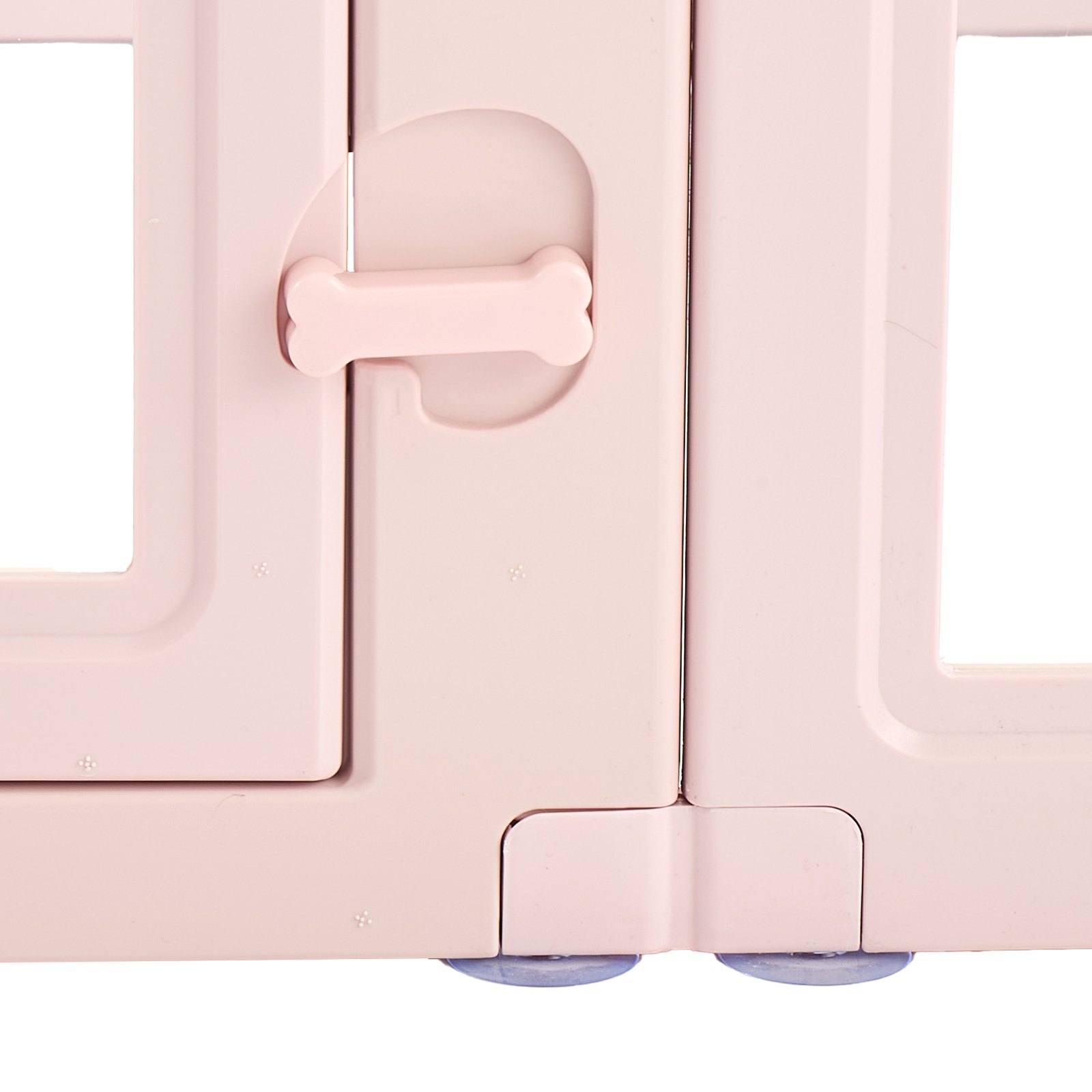 VEVOR Box per Parto per Cani Cuccioli 154x100x60 cm, Recinto Parto in Plastica per Cani di Taglia Media, Impermeabile Trasparente con Finestre e Serratura, Kit Parto per Animali Domestici