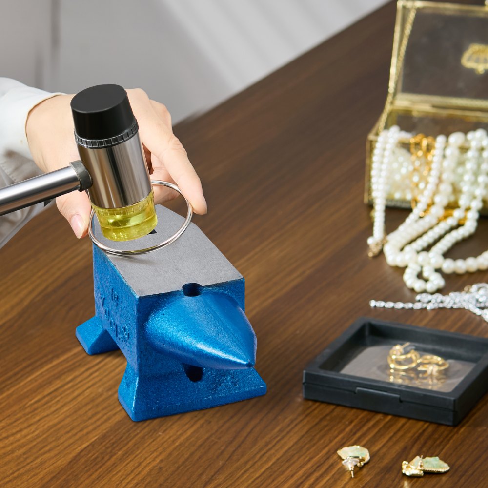 Moh 22lbs Incudine Acciaio 10 kg  Incudine in Acciaio Forgiatura Rivettatura Appiattimento Formatura del Metallo Lavorazione dei Metalli Trattamento