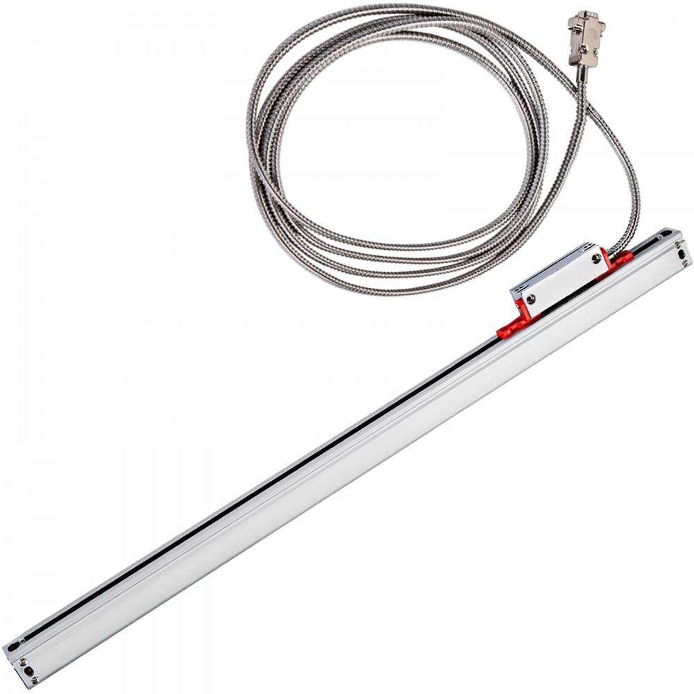 Vevor Scala Lineare Ottica Dro Lettura Lunghezza 320 Mm 5um Fresatrice Tornio