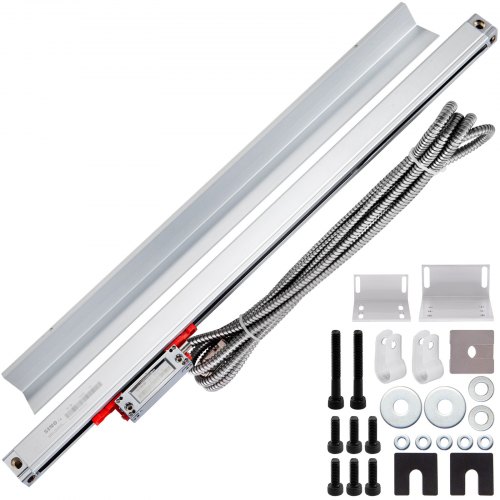 Vevor Scala Lineare Ottica Dro Lettura Lunghezza 470 Mm 5um Fresatrice Tornio