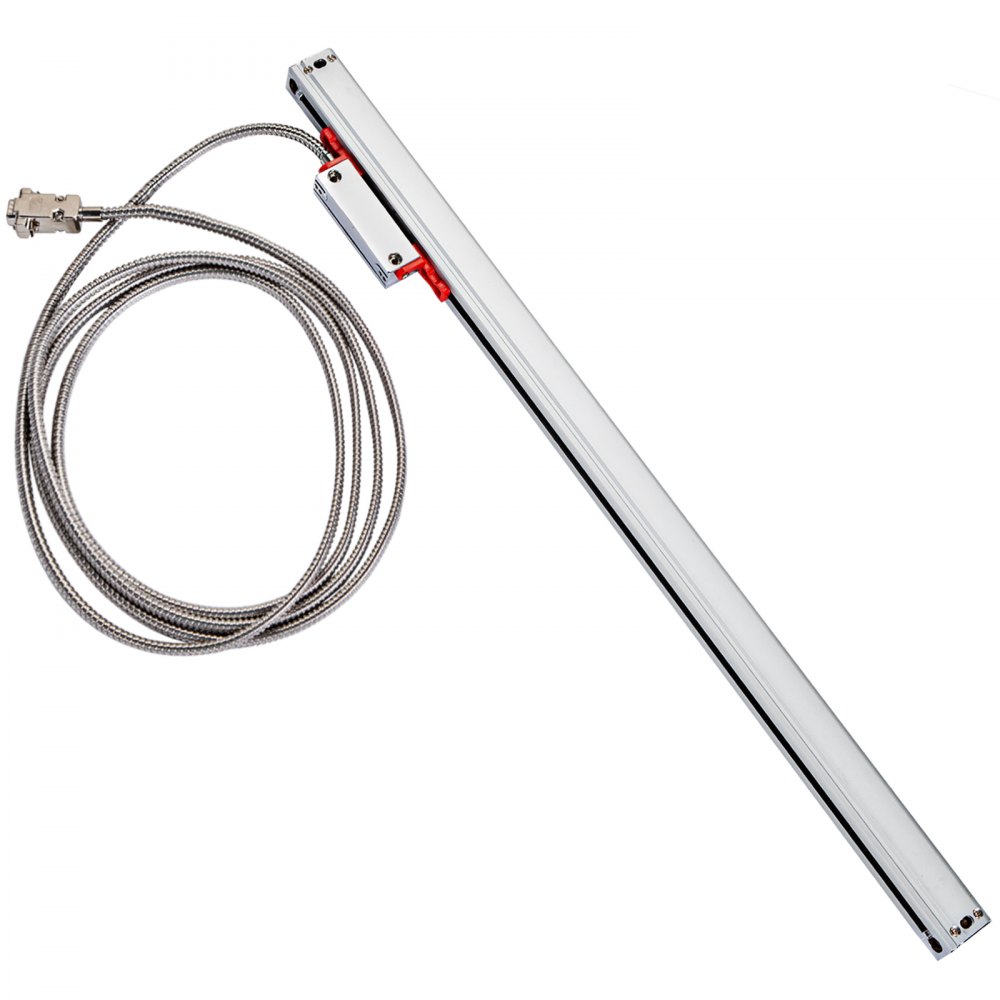 Vevor Scala Lineare Ottica Dro Lettura Lunghezza 470 Mm 5um Fresatrice Tornio