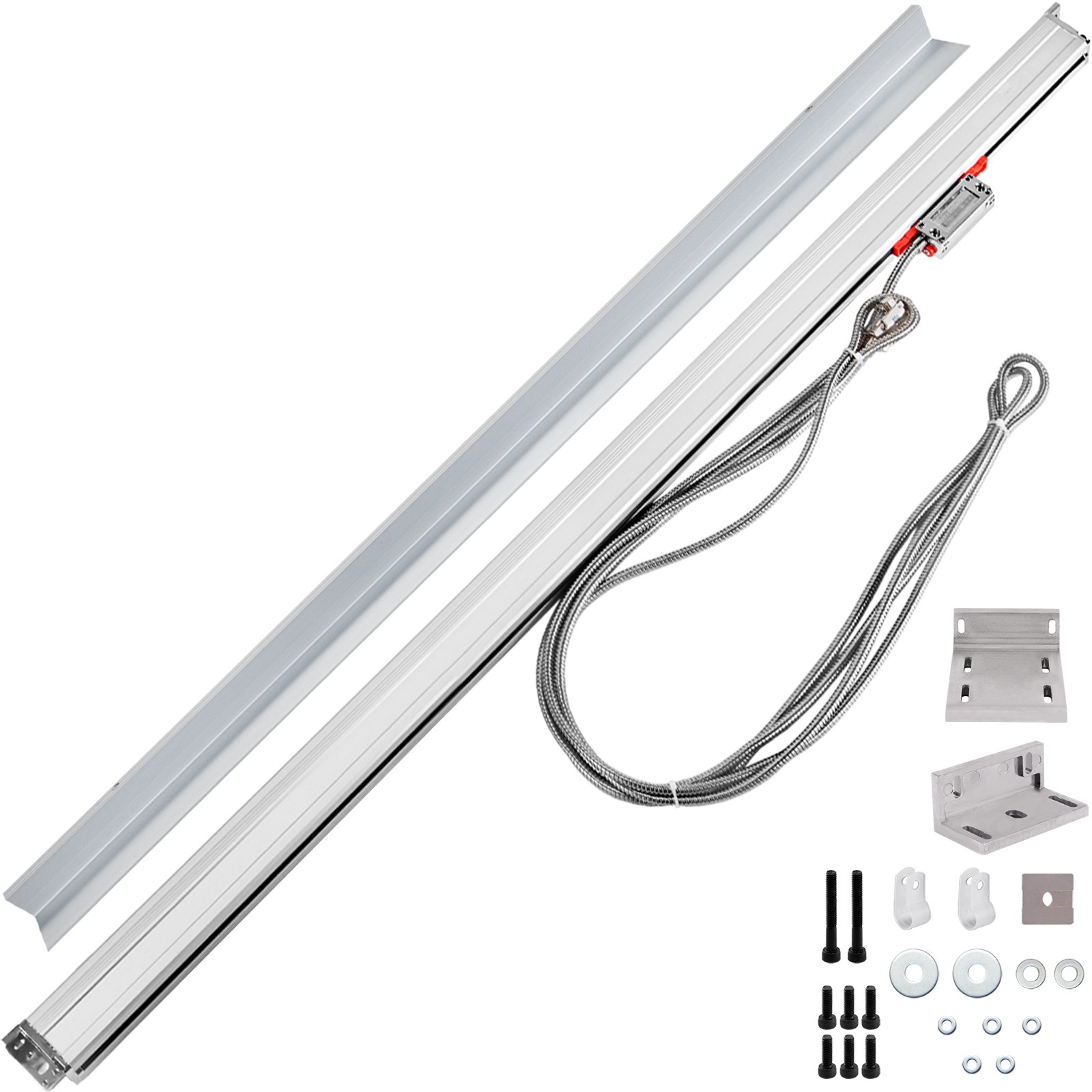 Vevor Scala Lineare Ottica Dro Lettura Lunghezza 1400 Mm 5um Fresatrice Tornio