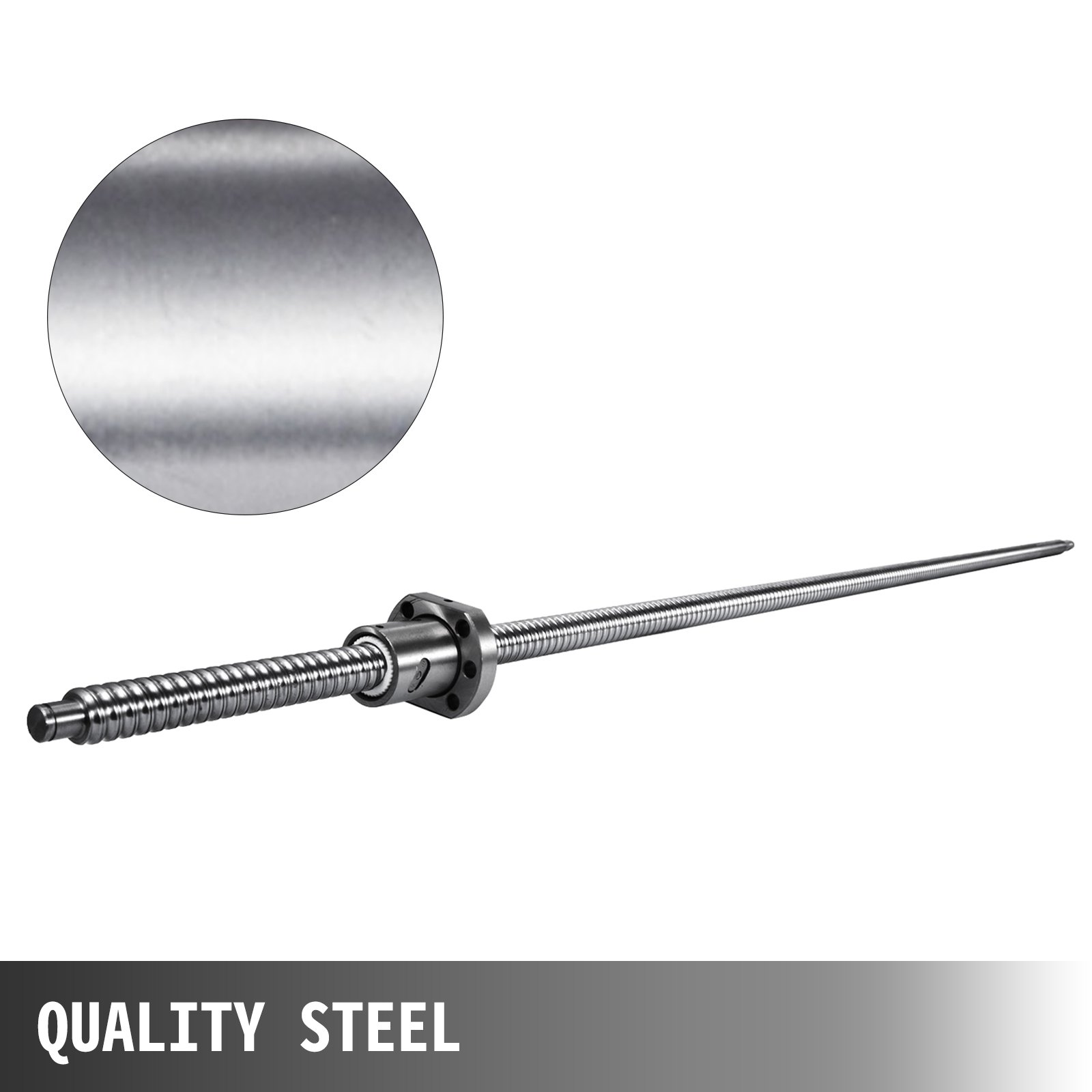 Ball Screw SFU1605-1200mm with BK/BF12 & 6.35*10mm Couplers Ballscrew for CNC