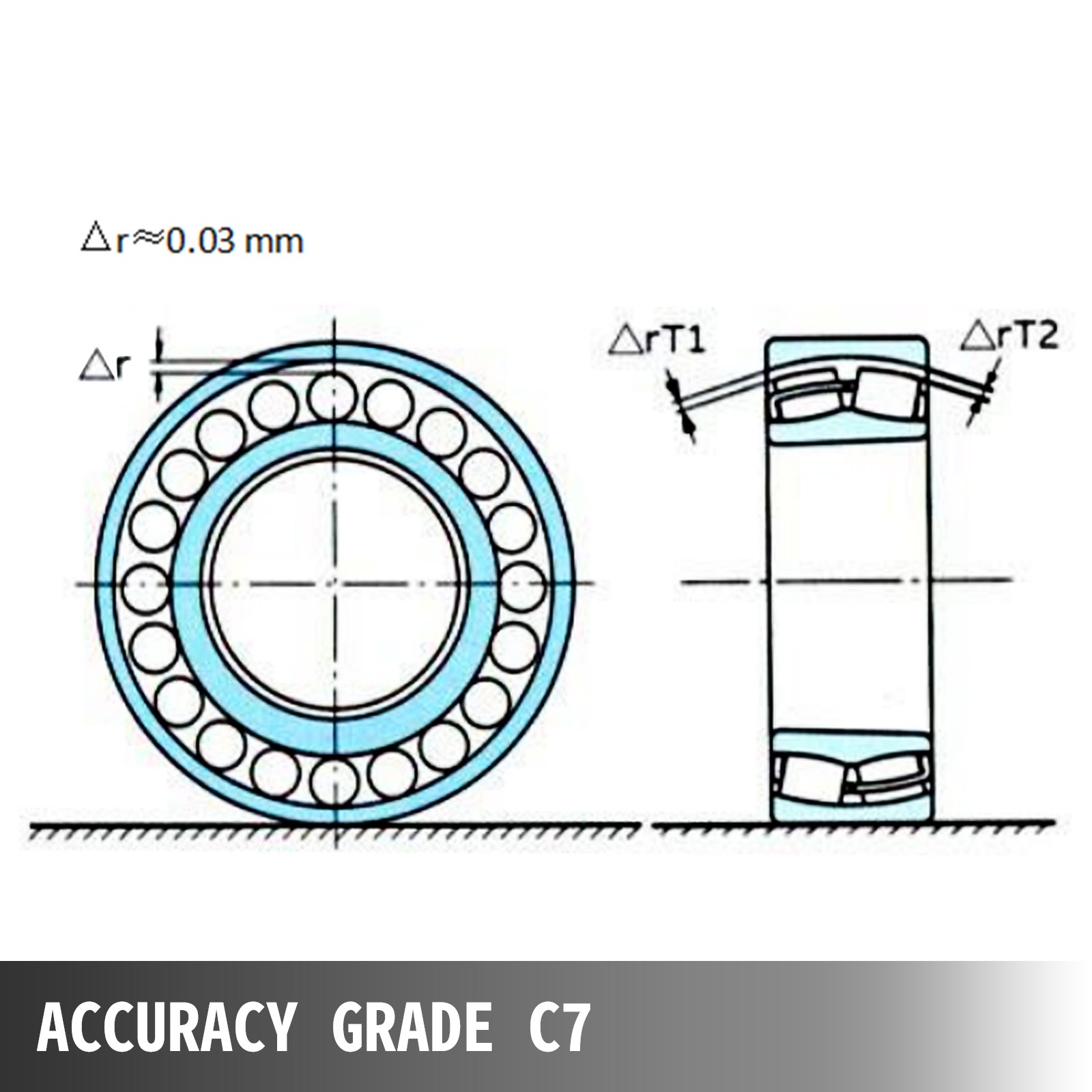 Vite A Ricircolo Di Sfere Anti Gioco Sfu1605-600mm Cuscinetto Lato Fisso Bk12