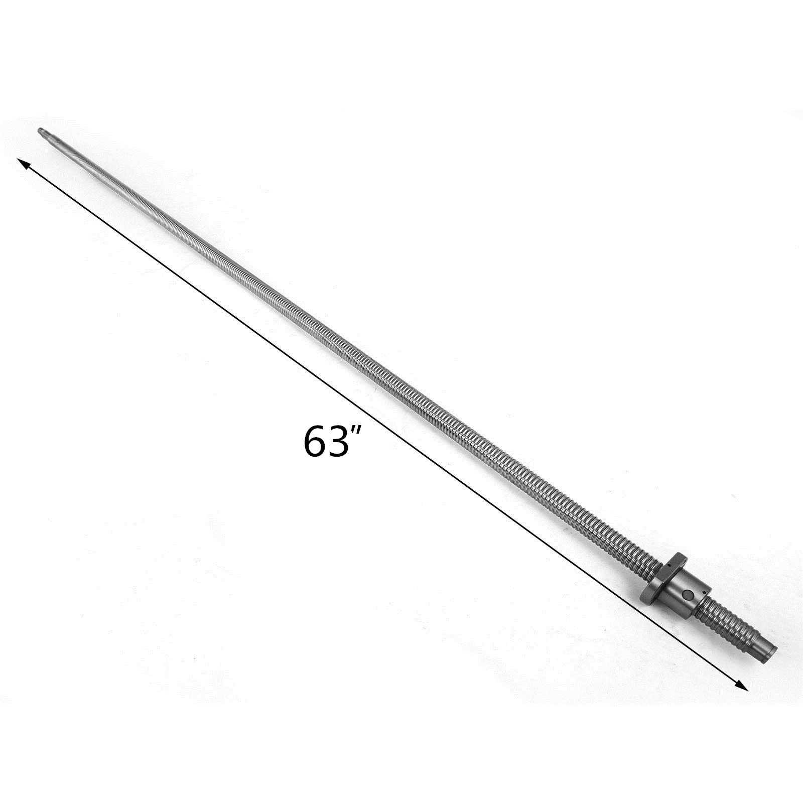 1 Pzz Vite A Sfere Di Ricircolo Anti-gioco Sfu2505-1600mm E Bk20 / Bf20 Attacco