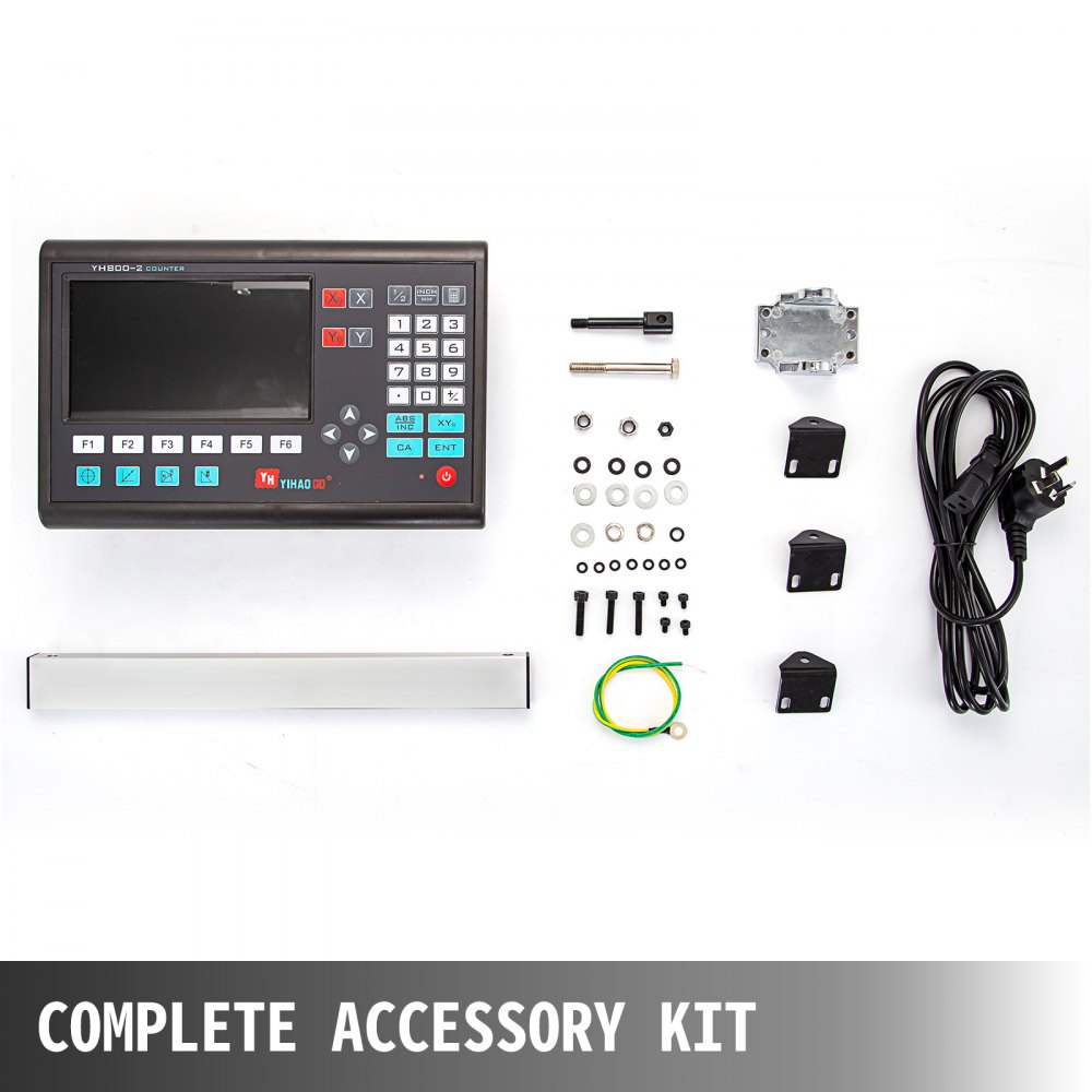 Vevor Lettura Digitale 2 Assi Display Digitale Schermo Lcd Dro Encoder Lineare