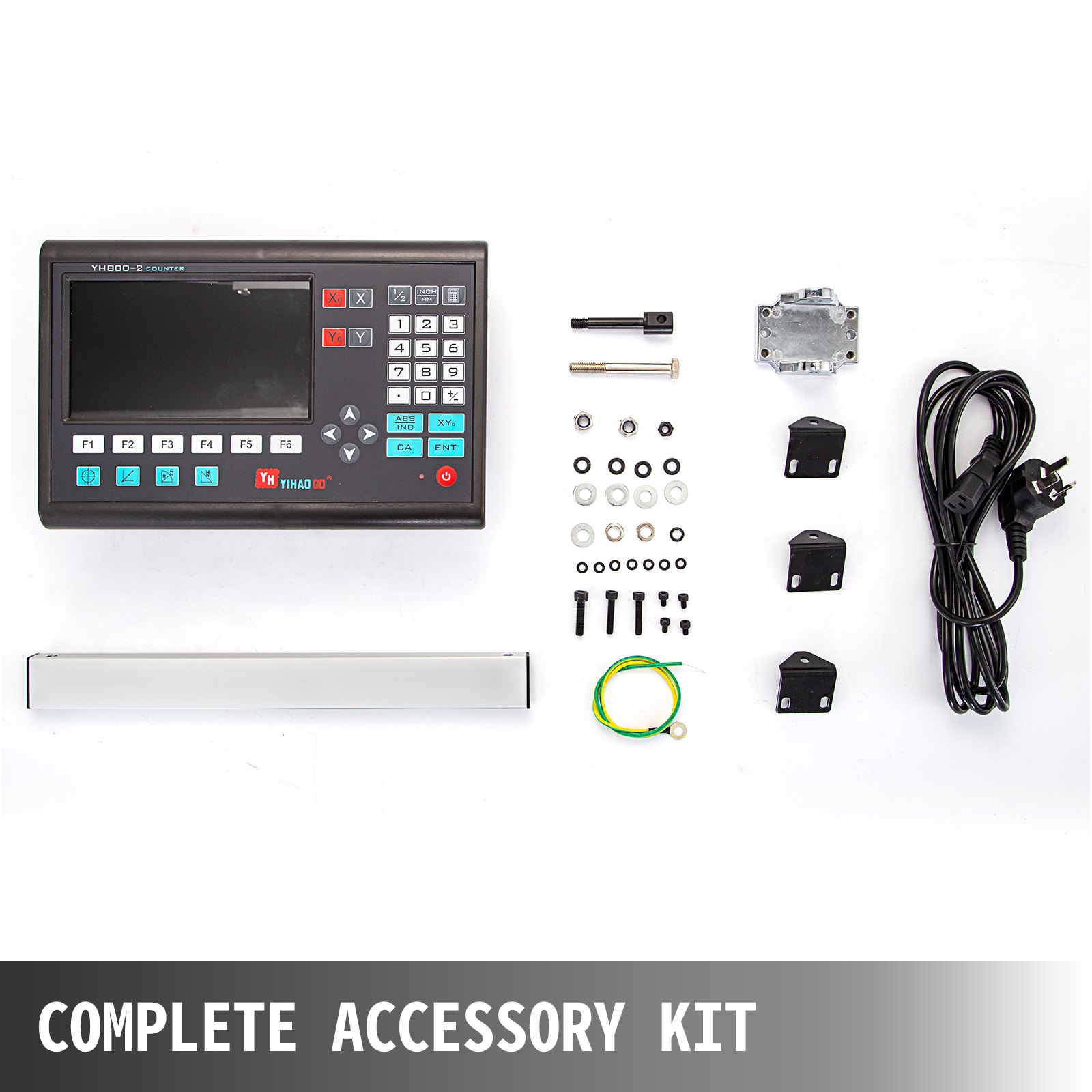 Vevor Lettura Digitale 2 Assi Display Digitale Schermo Lcd Dro Encoder Lineare
