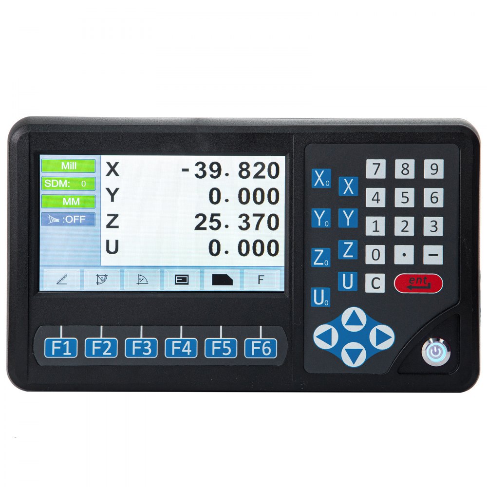 Vevor Lettura Digitale 4 Assi Display Digitale Schermo Lcd Dro Encoder Lineare