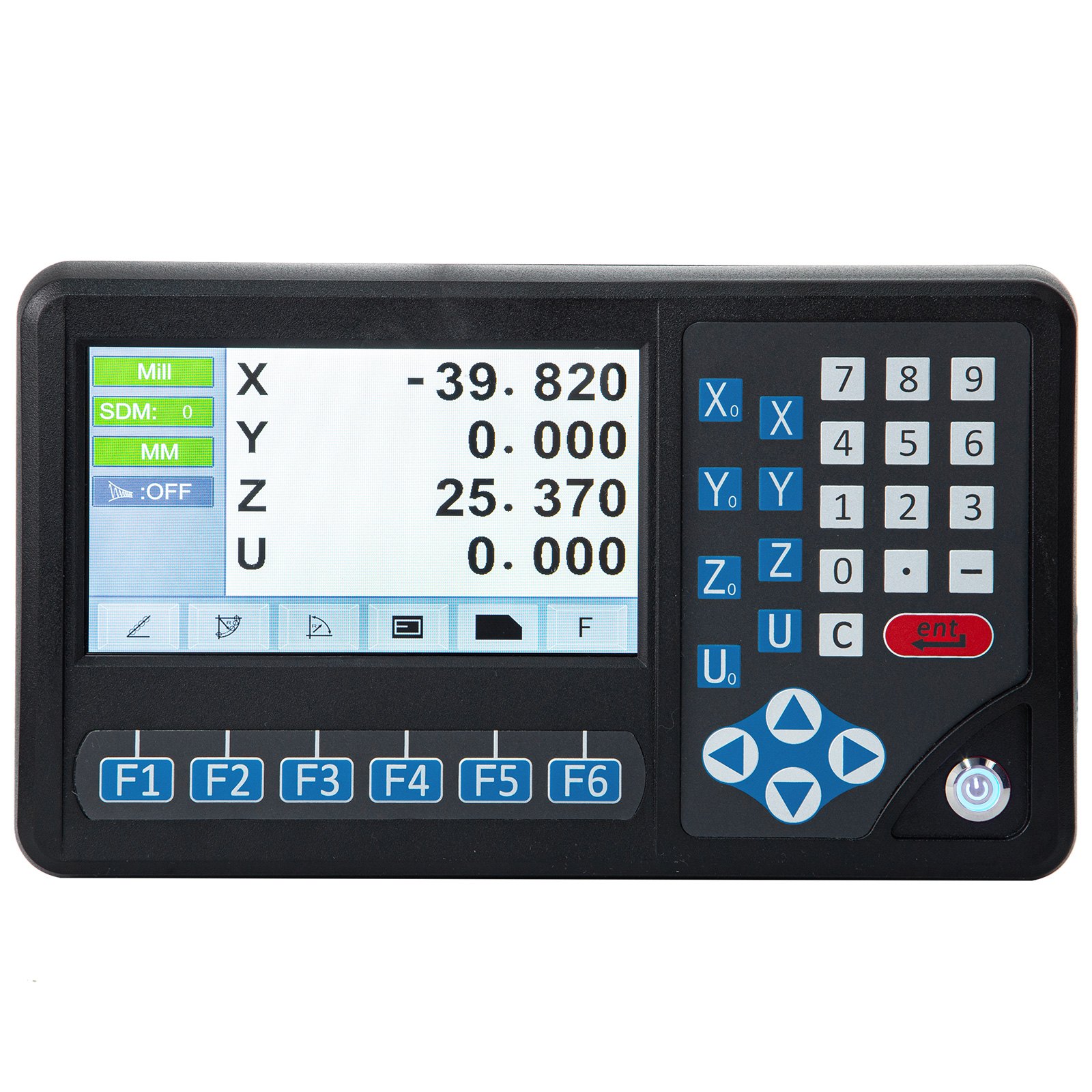 Vevor Lettura Digitale 4 Assi Display Digitale Schermo Lcd Dro Encoder Lineare
