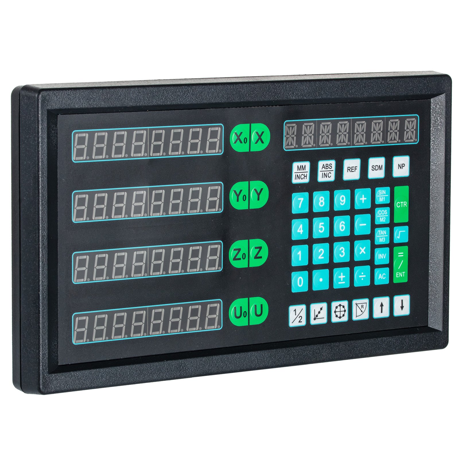 Vevor Lettore Digitale A 4 Assi A Scala Lineare Dro Schermo Led Encoder Lineare