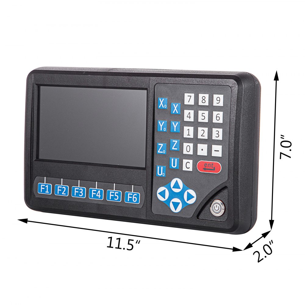 Vevor Lettura Digitale 5 Assi Display Digitale Schermo Lcd Dro Encoder Lineare