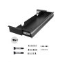 VEVOR Cassetto Estraibile Sotto Scrivania 840 x 240 x 107 mm Organizzatore Nascosto per Riporre Oggetti sulla Scrivania, Cassetto Portapenne Sotto Tavolo per Postazioni di Lavoro da Ufficio, Nero