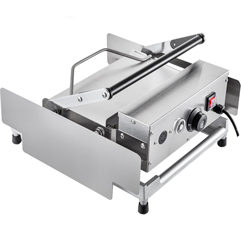Tostapane Macchina Per Hamburger Piastre Doppio 2200w Commerciale 6 Hamburger