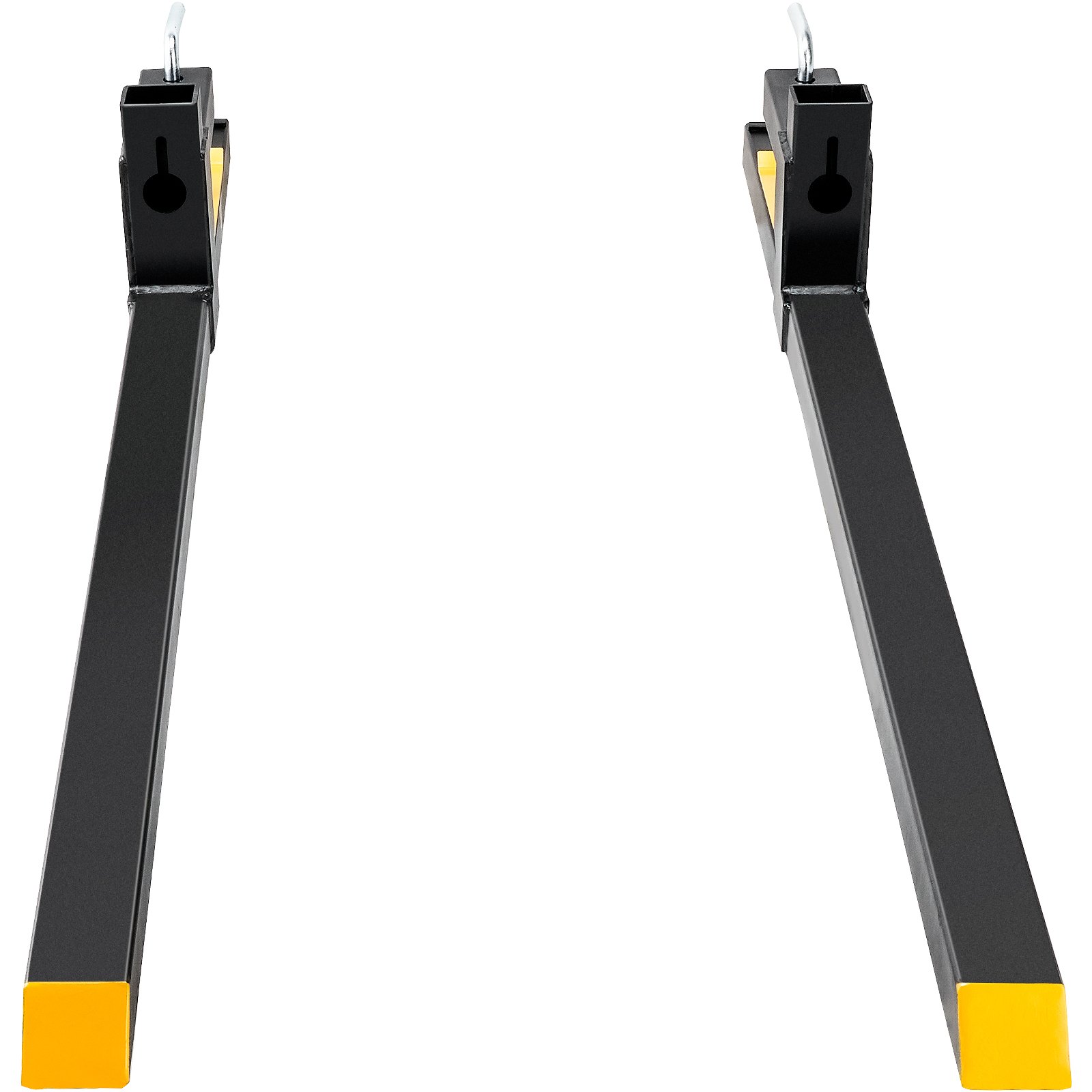 VEVOR Forche per Pallet Lunghezza 149cm Capacità Carico Max. 907kg, Coppia di Forche per Movimentazione Carico per Benne Trattori Minipala Escavatori in Acciaio, Forche per Benne Rimovibili per Carico
