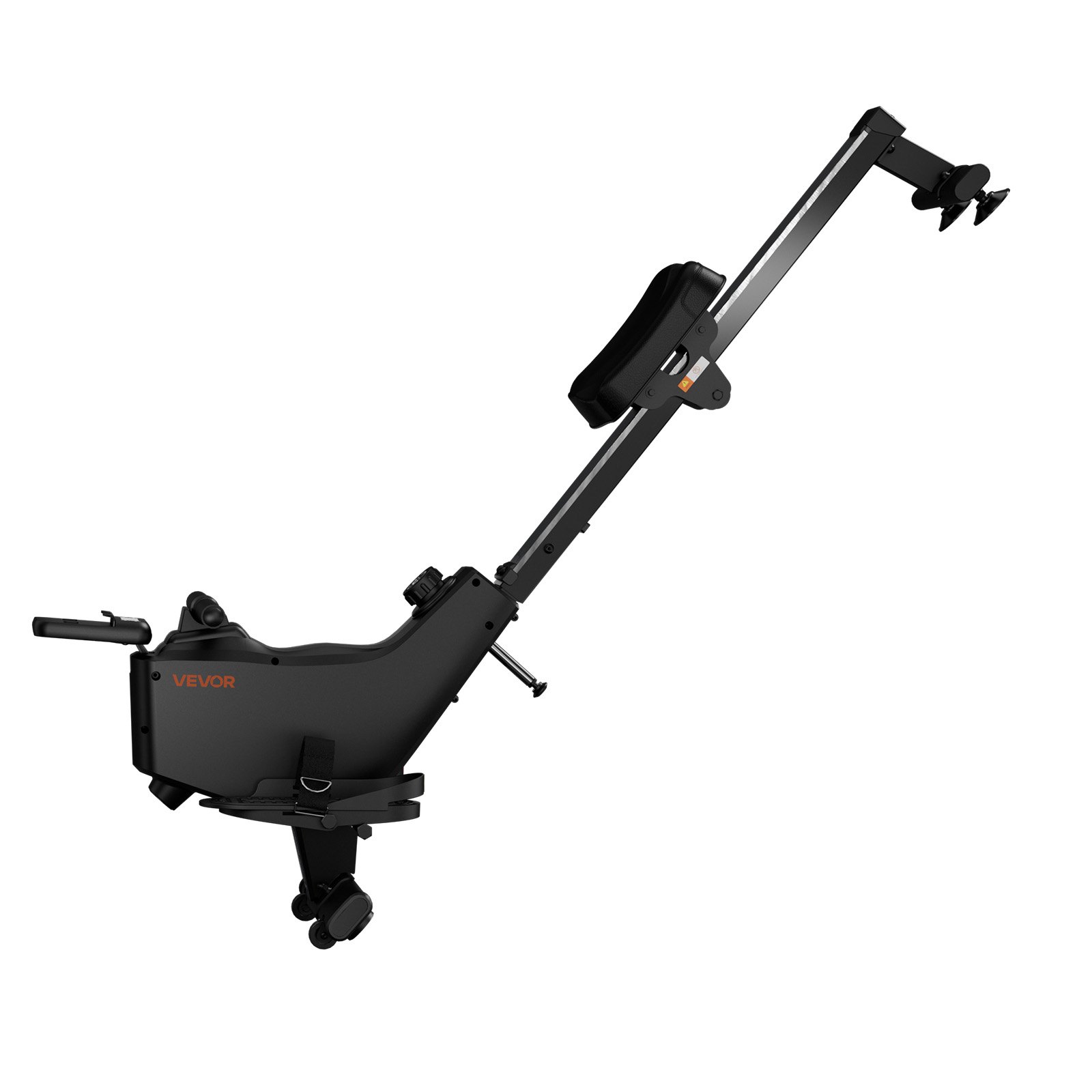 VEVOR Vogatore Magnetico, Resistenza Silenziosa Regolabile a 16 Livelli, Vogatore Pieghevole per la Casa, Capacità 158 kg, Vogatori Allenamento Aerobico con APP Bluetooth e Monitor LCD