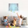 VEVOR return air filter grille, suitable for installation opening (60.5x45.5 cm), filter NOT included, wall-mounted exhaust grille, powder-coated steel return air grille