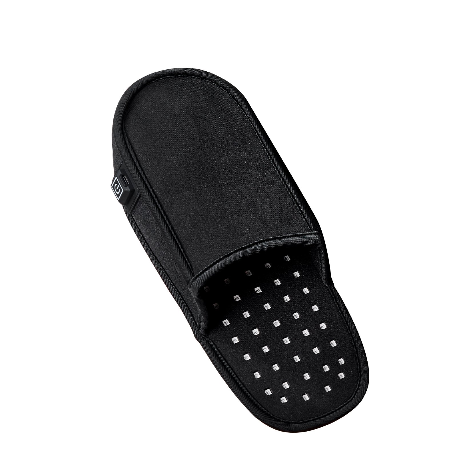 VEVOR Terapia con Luce Rossa per i Piedi, Pantofole per Terapia 660/850 nm con 120 LED e Impulsi 10 Hz/40 Hz, Scarpe per Terapia con Luce LED Bifacciale per Alleviare Dolore Piede, Rilassare Muscoli