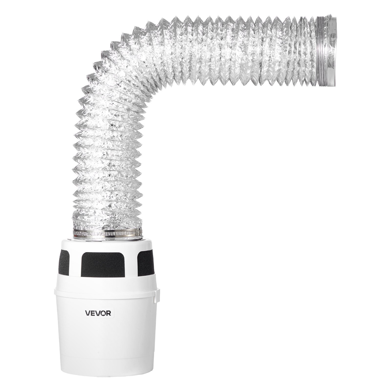 VEVOR Kit di Sfiato per Asciugatrice Interna, con Secchio per Asciugatrice Elettrica con Tubo di Scarico Estensibile da 101,6 x 1500 mm, Qualità Premium e Peso Leggero, per Appartamenti e Camper